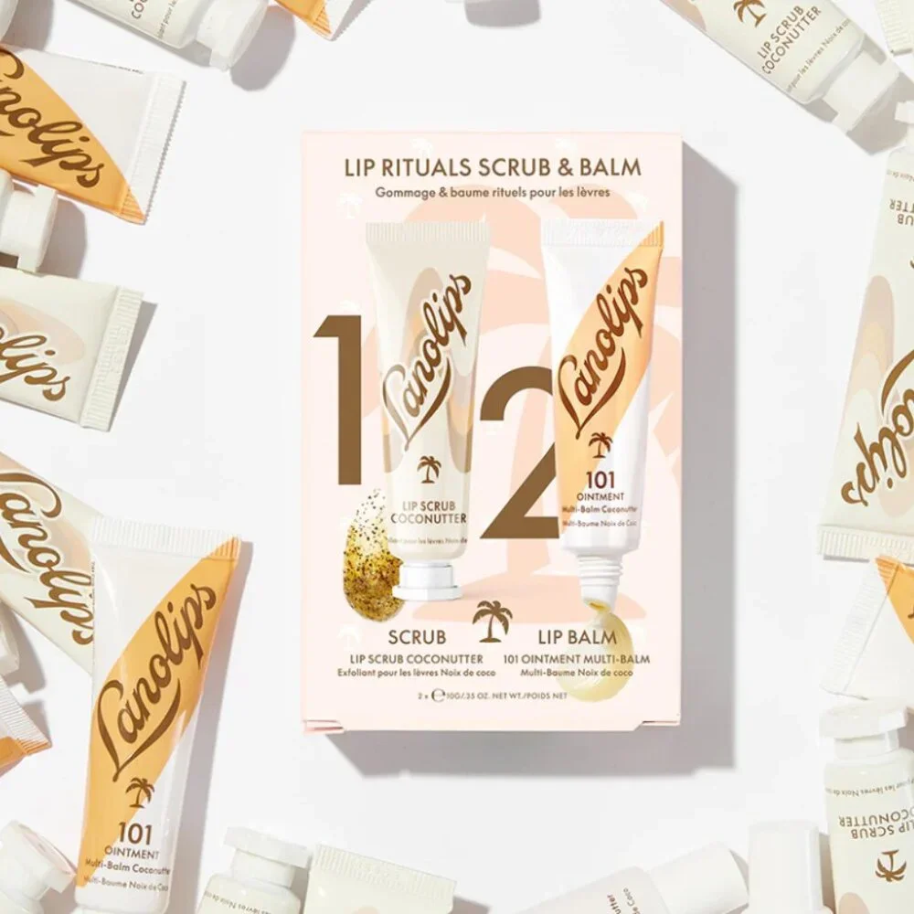 Lanolips - Lip Rituals Scrub & Balm Coconutter
